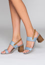 ADANNA SANDAL BLUE